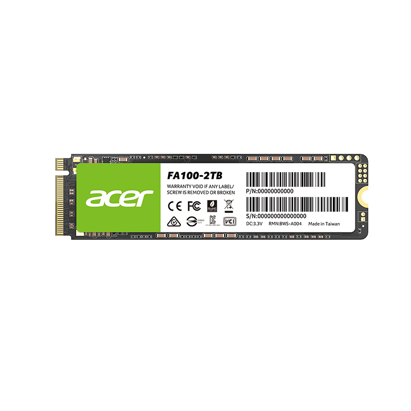 Acer FA100 M.2 PCIe NVMe SSD