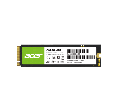 内蔵型SSD acer FA200 4TB SSD Acer FA200 4TB PCIe Gen4 M.2 NVMe SSD Review