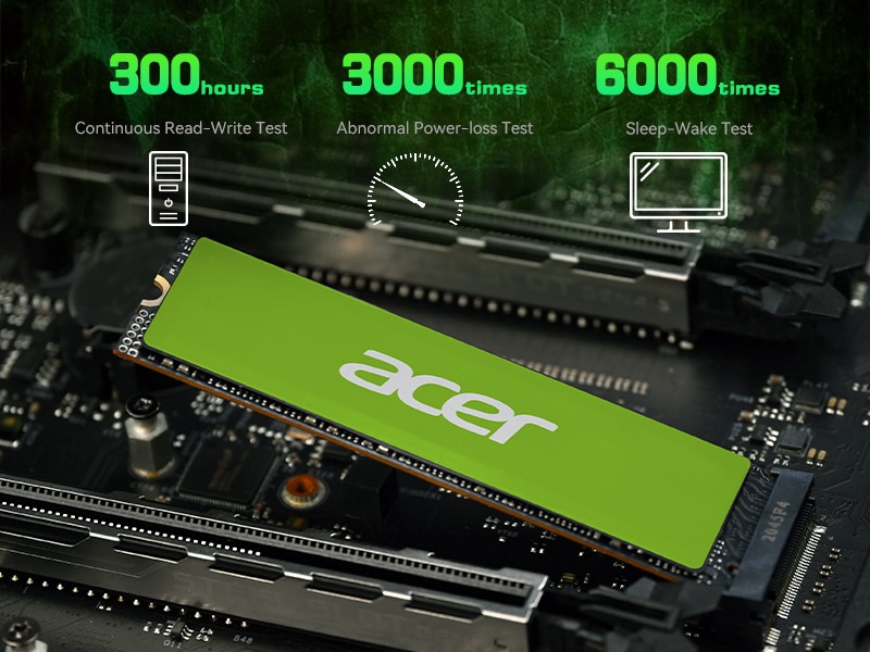 Acer FA200 PCle 4.0 Gen 4 NVMe SSD Solid State Drive