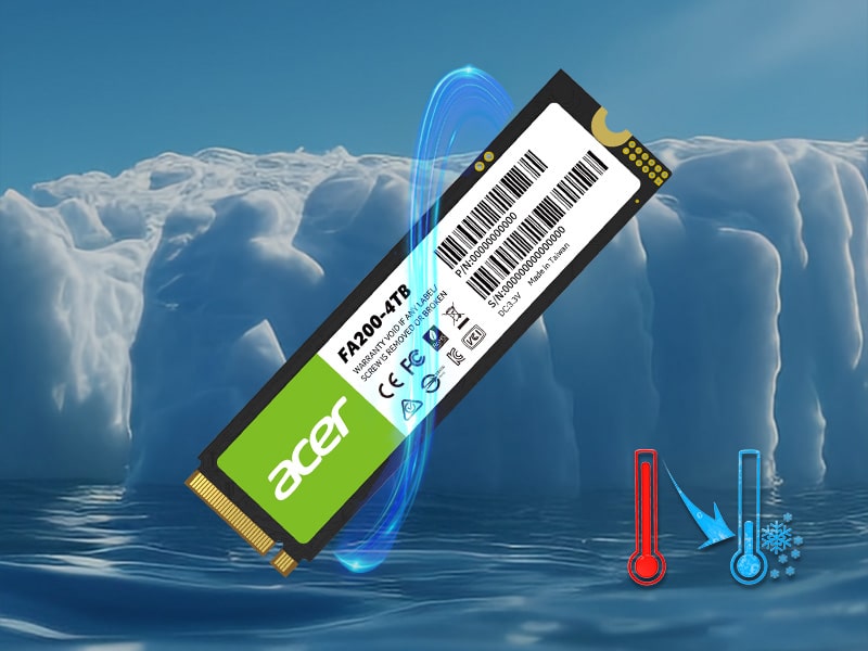 Acer FA200 PCle 4.0 Gen 4 NVMe SSD Solid State Drive