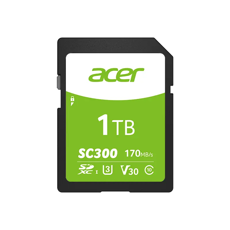 Acer SC300 SD Card 170MB/s Read 150MB/s Write