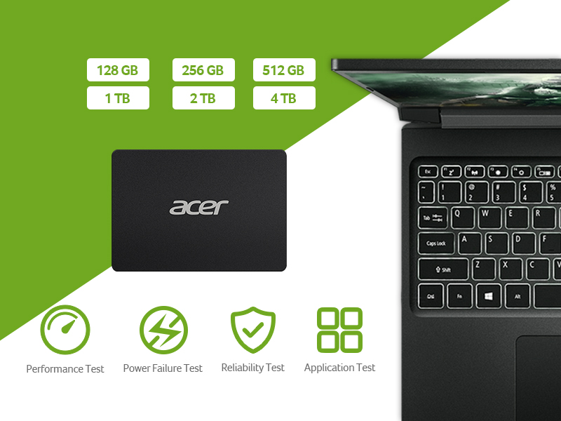 Quy trình kiểm soát chất lượng nghiêm ngặt Acer RE100