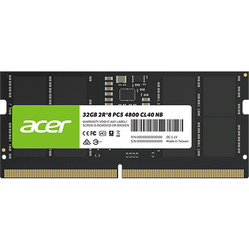 Acer SD200 Laptop DRAM