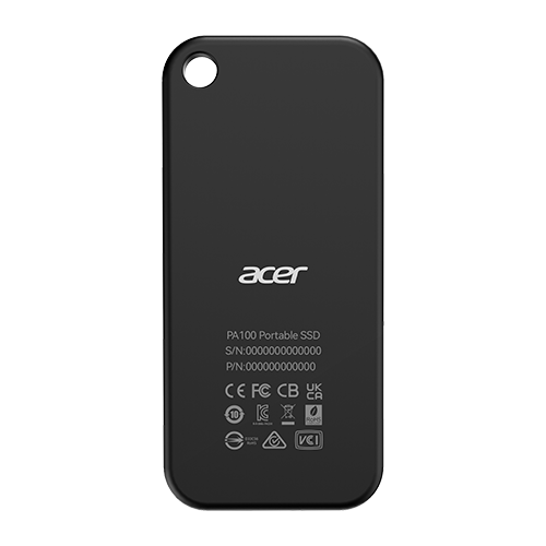 PA100 portable ssd usb 3.2 gen 1